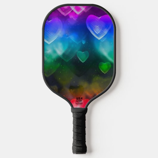 Hart Ontwerp Pickleball Paddle (Voorkant)