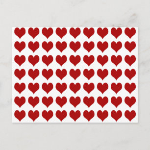 Hart op dag van de valentijn feestdagenkaart