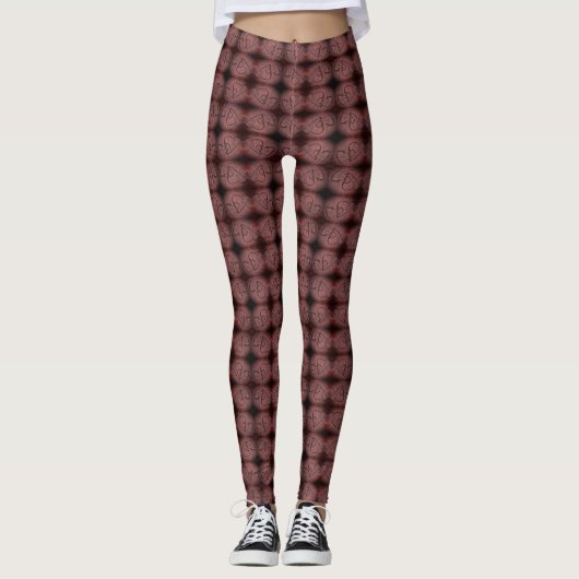 Hart op leggings (Voorkant)