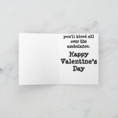 Hart op uw sleeve feestdagen kaart (Binnen)