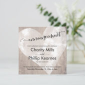 Hart op woensdag uitgestelde aankondiging huwelijk (Staand voorkant)