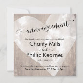 Hart op woensdag uitgestelde aankondiging huwelijk (Voorkant)