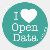 Hart Open Data Stickers (Voorkant)