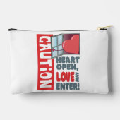 Hart open, liefde mag binnengaan (Valentijnsdag) Etui (Achterkant)