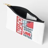 Hart open, liefde mag binnengaan (Valentijnsdag) Etui (Open)