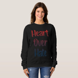 Hart over haat trui