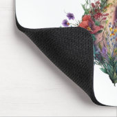 Hart overwoekerd met floralen (uitsparing) - anato muismat (Hoek)
