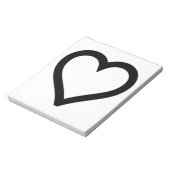 Hart Overzicht Notitieblok (Linkerzijde)