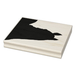 Hart Paarden I (silhouet) Rubberstempel