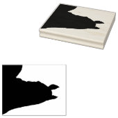 Hart Paarden I (silhouet) Rubberstempel (Gestempeld)