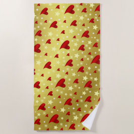 hart, paars, decoratie, medaille, onderscheiding,  strandlaken