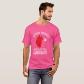 Hart Pacemaker - Hart Chirurgie Patiënten - Batter T-shirt (Voorkant volledig)