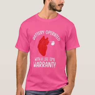 Hart Pacemaker - Hart Chirurgie Patiënten - Batter T-shirt