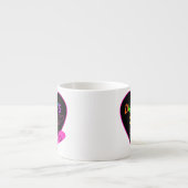 Hart Papa's Meisje T Shirten en geschenken Espresso Kop (Voorkant)