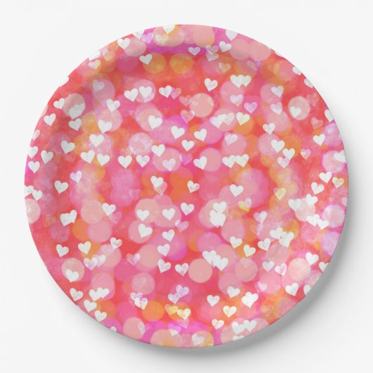 hart papieren bordje (Voorkant)