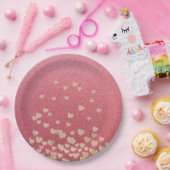 hart papieren bordje (Feest)