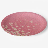 hart papieren bordje (Gekanteld)