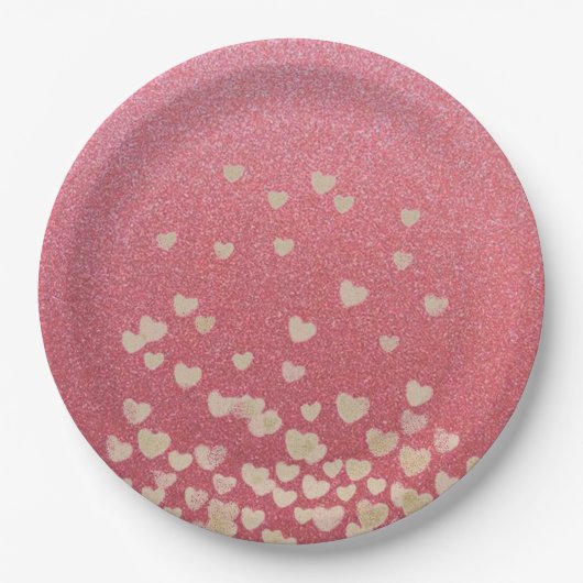 hart papieren bordje (Voorkant)