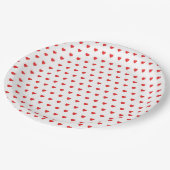 hart papieren bordje (Gekanteld)