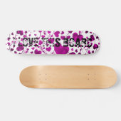 HART Patroon ART 6 + jouw tekst Skateboard (Horizontaal)