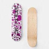 HART Patroon ART 6 + jouw tekst Skateboard (Voorkant)