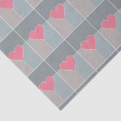 Hart Patroonpapier Tissuepapier (Detail)