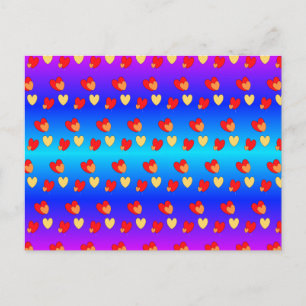 Hart Pattern DIY Briefkaart