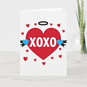 Hart Pijl Liefdeskaart Kaart