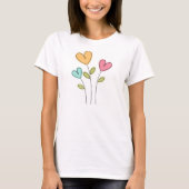Hart Plant T-shirt (Voorkant)