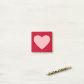  Hart Post It Notes Notitieblok Cadeau  (Op bureau)