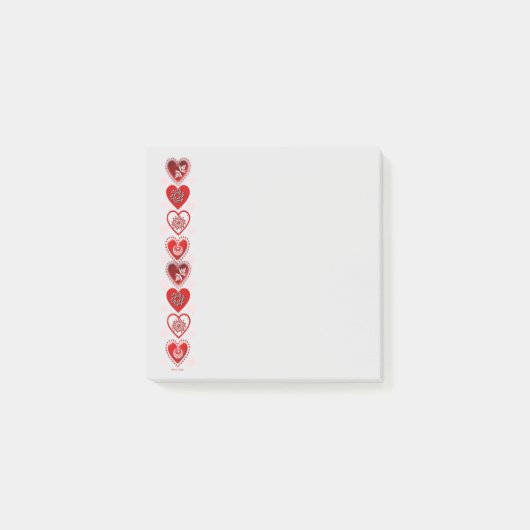 Hart Post-it notities Post-it® Notes (Voorkant)