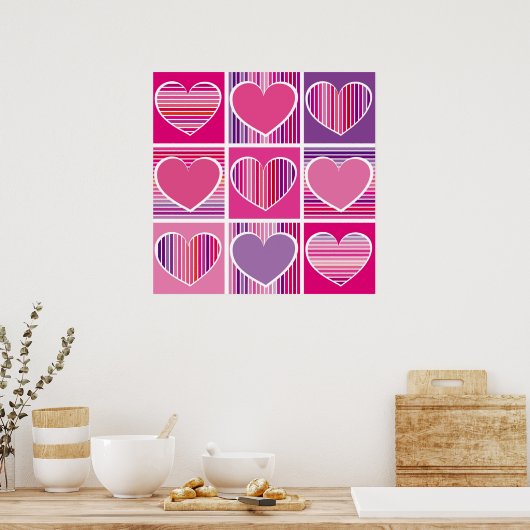 hart poster (Keuken)