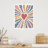 hart poster (Keuken)