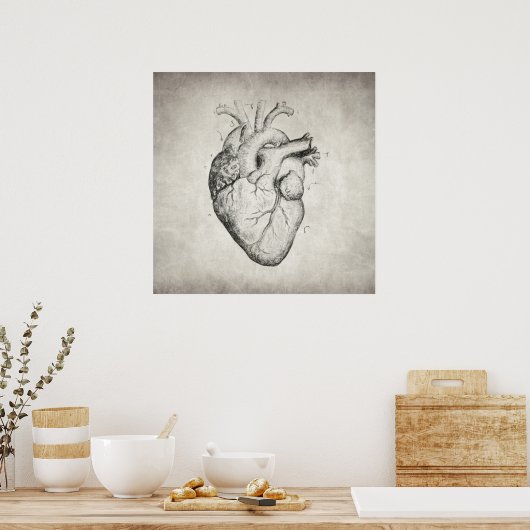 hart poster (Keuken)