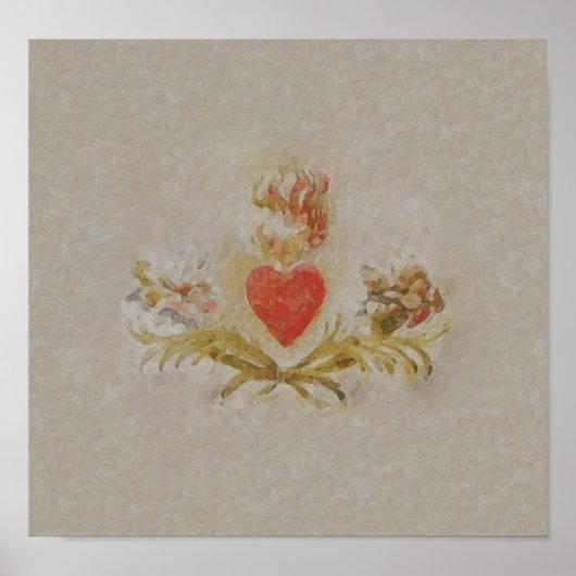 Hart ~ Poster / Afdrukken (Voorkant)