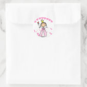 Hart Prinses Tshirts en geschenken Ronde Sticker (Tas)