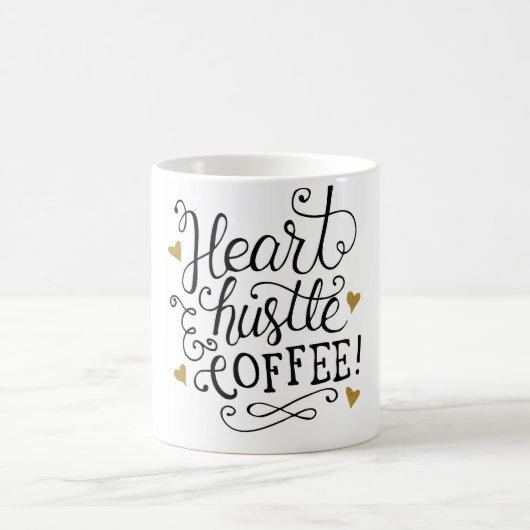 Hart, puin en koffie koffiemok (Center)