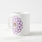 Hart rand aanpasbaar koffiemok (Voorkant links)