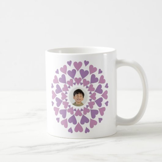 Hart rand aanpasbaar koffiemok (Rechts)