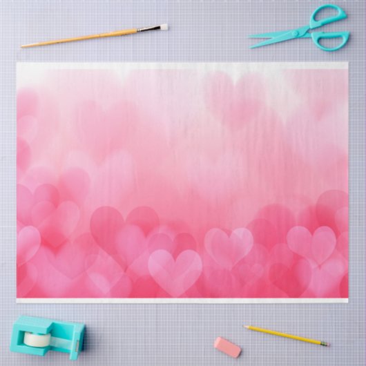 HART-reeks 4 Design 6 Tissuepapier (Craft)