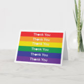 Hart Regenboog dank je kaart (Voorkant)