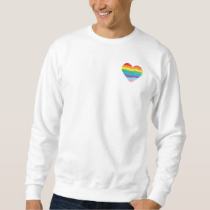 HART Regenboog LGBTQIA Vlag, Gay Pride T-shirt