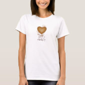 Hart Religieuze Aanmoediging, Grunge T-shirt (Voorkant)
