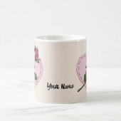 Hart Ringen Roos bruiloft mok (Center)