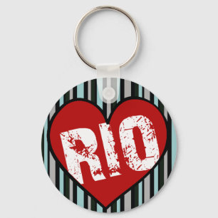 hart rio de janeiro sleutelhanger