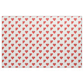 hart/rode harten/liefde/vreugde/vrede/hoop - wit stof (Fat Quarter)