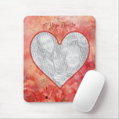 Hart Romance Mousepad- Sjabloon Muismat (Met muis)