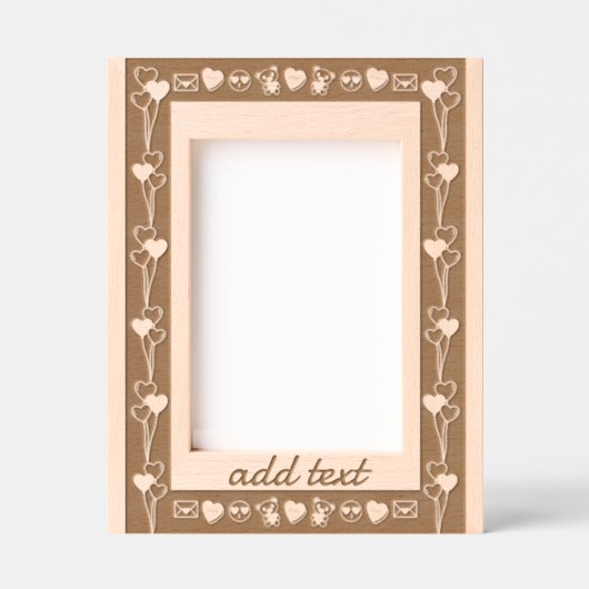 Hart Romantisch Grens lijst Gegraveerde Lijstjes (Voorkant)