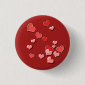 hart ronde button 3,2 cm (Voorkant)