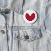 hart ronde button 5,7 cm (In situ)